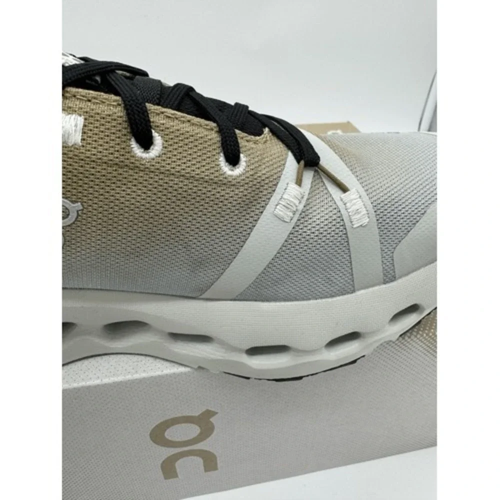 On Men's Cloudsurfer Trail Waterproof Running Shoes Safari Mineral Size 8